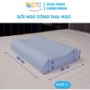 Hình ảnh của Gối ngủ công thái học Yorokobi thiết kế uốn lượn chống đau mỏi cổ vai gáy mềm thoáng khí, ngủ nhanh