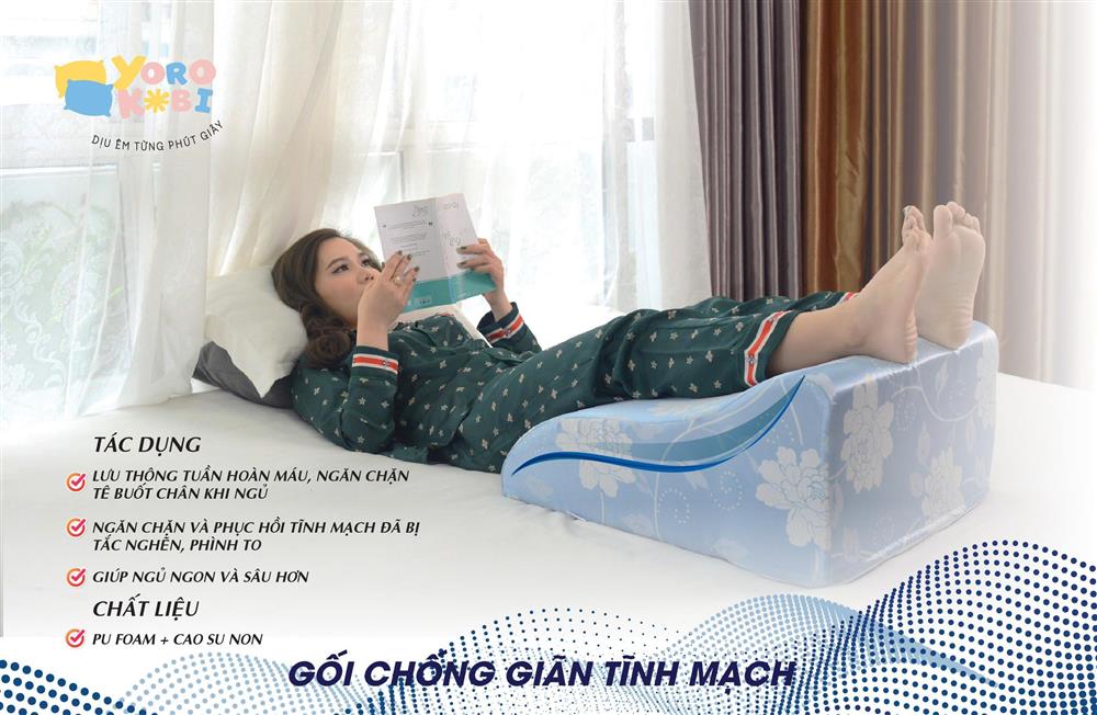 Gối giãn tĩnh mạch chân
