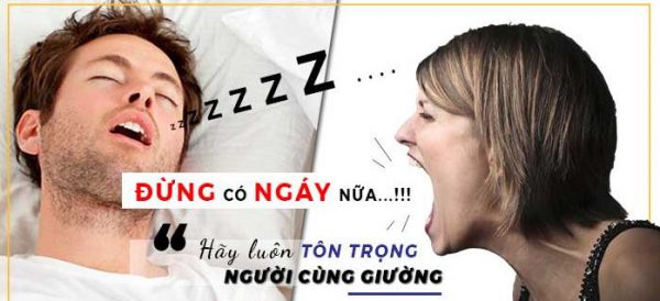 Ngủ ngáy ảnh hưởng đến sức khỏe và người nằm cạnh